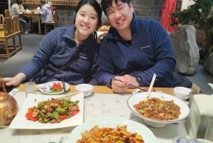 Beijing: Deilig mat i Hutong