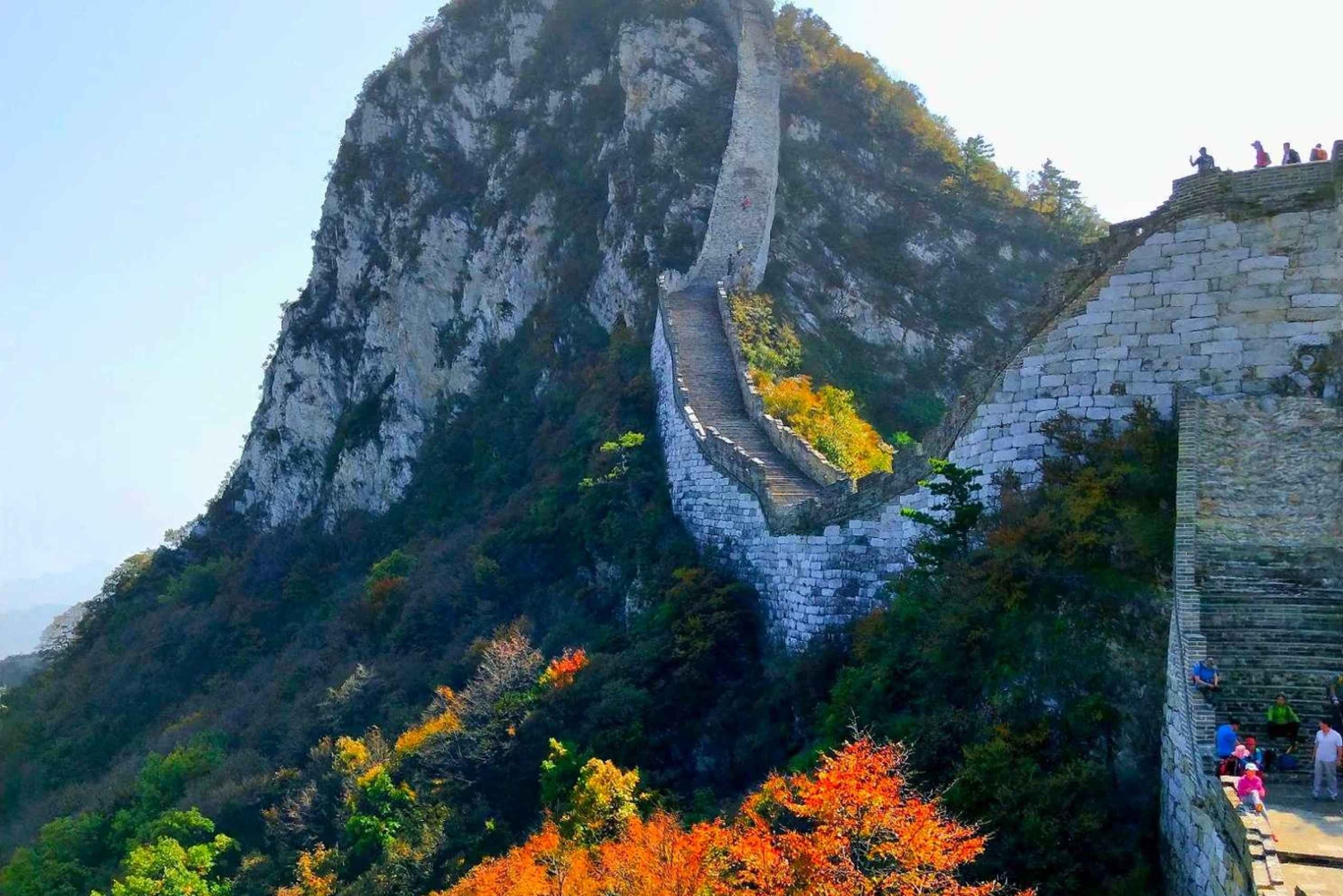 Peking: Great Wall Hiking Tour von Jiankou nach Mutianyu