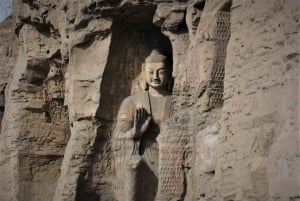Beijing: Det hængende tempel og Yungang-grotterne med Bullet Train