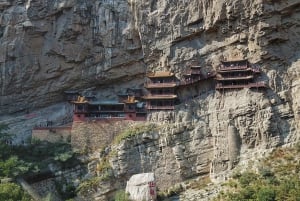 Beijing: Det hængende tempel og Yungang-grotterne med Bullet Train