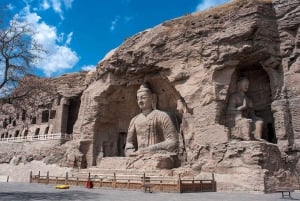 Beijing: Det hængende tempel og Yungang-grotterne med Bullet Train