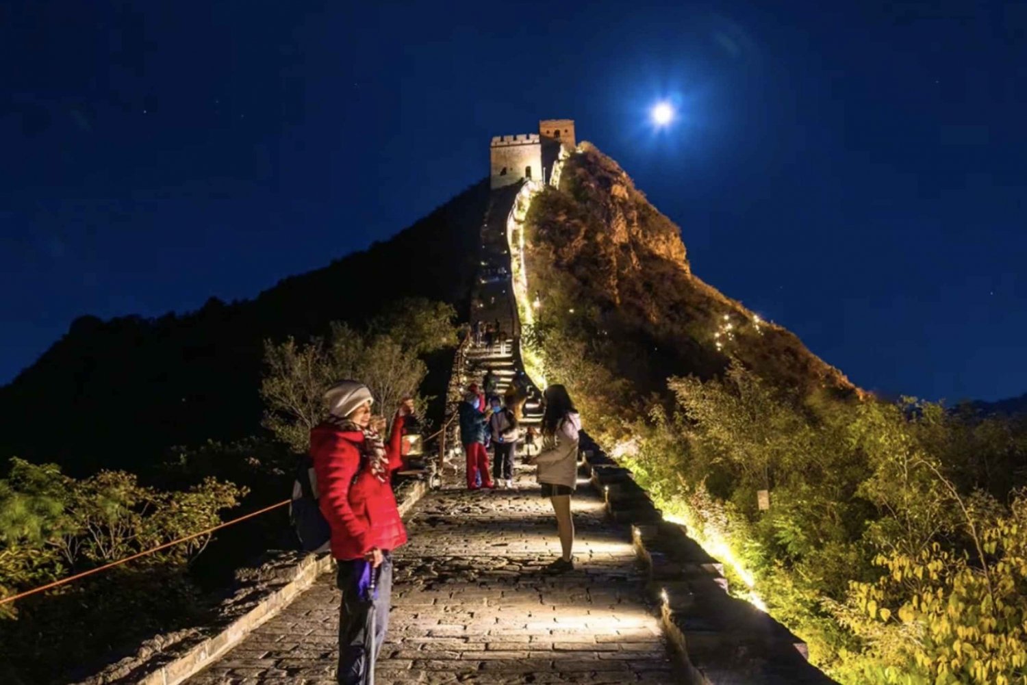 Peking: Jinshanling, Simatai Wall och Gubei Water Town Tour