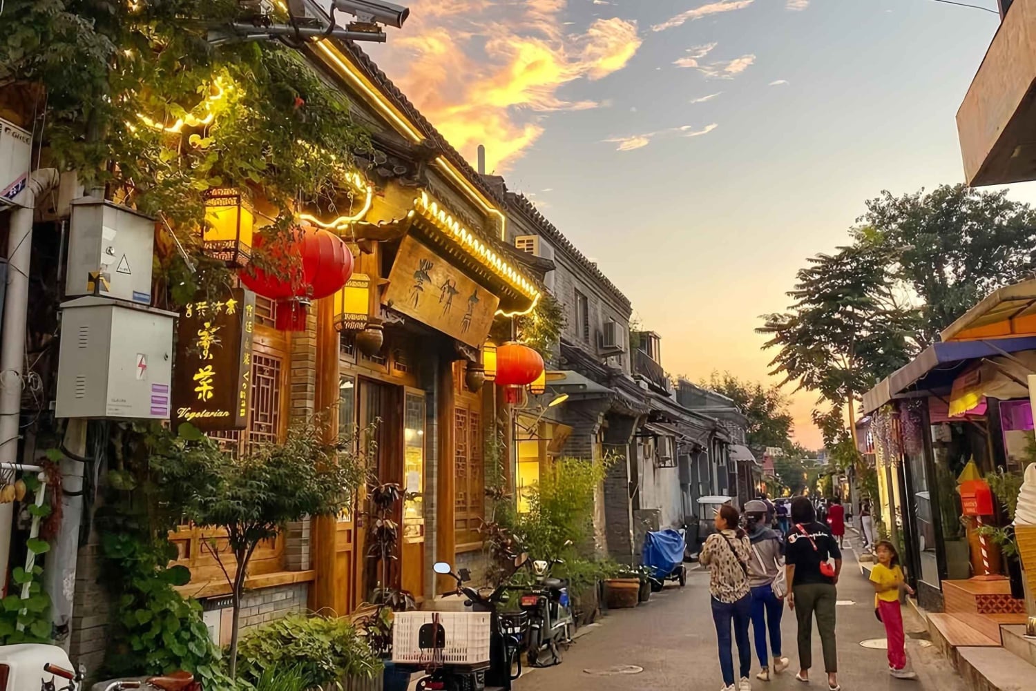 Pekín: tour privado al Templo de los Lamas y los callejones hutong