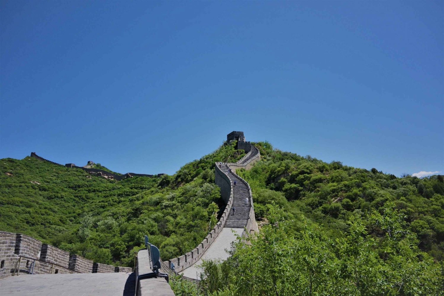 Mellomlanding i Beijing med sommerpalasset og Den kinesiske mur