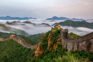 Mellomlanding i Beijing med sommerpalasset og Den kinesiske mur