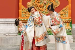 Expérience du Hanfu traditionnel de Pékin et séance de photos pour les groupes