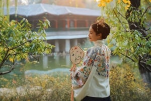 Expérience du Hanfu traditionnel de Pékin et séance de photos pour les groupes