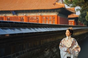 Expérience du Hanfu traditionnel de Pékin et séance de photos pour les groupes
