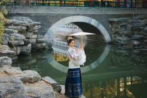 Expérience du Hanfu traditionnel de Pékin et séance de photos pour les groupes