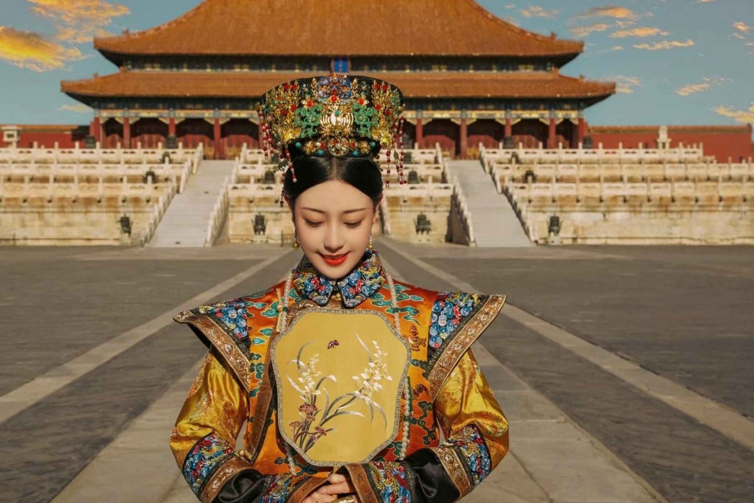Pequim: aluguer de trajes antigos chineses e sessão fotográfica imperdíveis