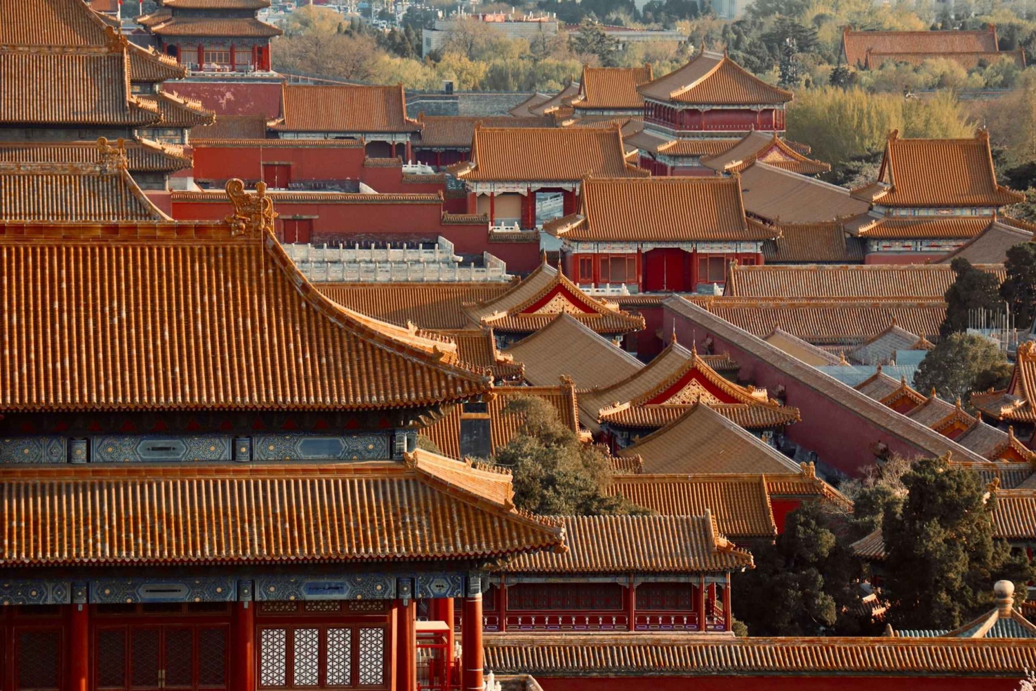 Beijing: Dagstur til Mutianyu Great Wall og Jingshan Park
