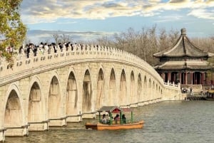 北京：慕田峪長城と頤和園のプライベートツアー