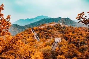 Beijing: Mutianyu/Badaling Grote Muur-tour met VIP-snelpas