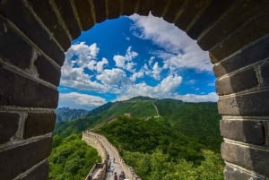 Beijing: Mutianyu/Badaling Grote Muur-tour met VIP-snelpas