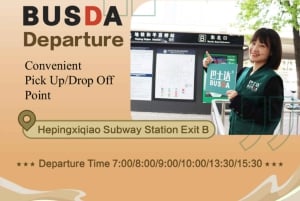 Peking: Mutianyu-muurikierrokset lipulla ja buffet-lounaalla