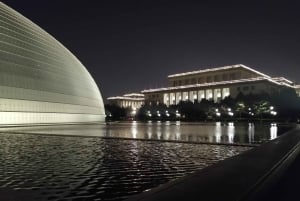 Omvisning til fots i Beijing om kvelden