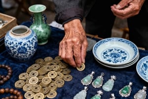 Pekin: wycieczka z przewodnikiem po targu antyków Panjiayuan