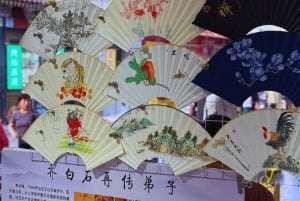 Beijing: Panjiayuan-markedet og Liangma-flodens guidede krydstogt om aftenen