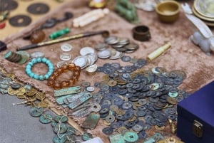 Beijing: Panjiayuan-markedet og Liangma-flodens guidede krydstogt om aftenen