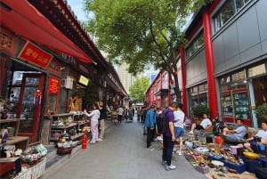 Beijing: Panjiayuan-markedet og Liangma-flodens guidede krydstogt om aftenen