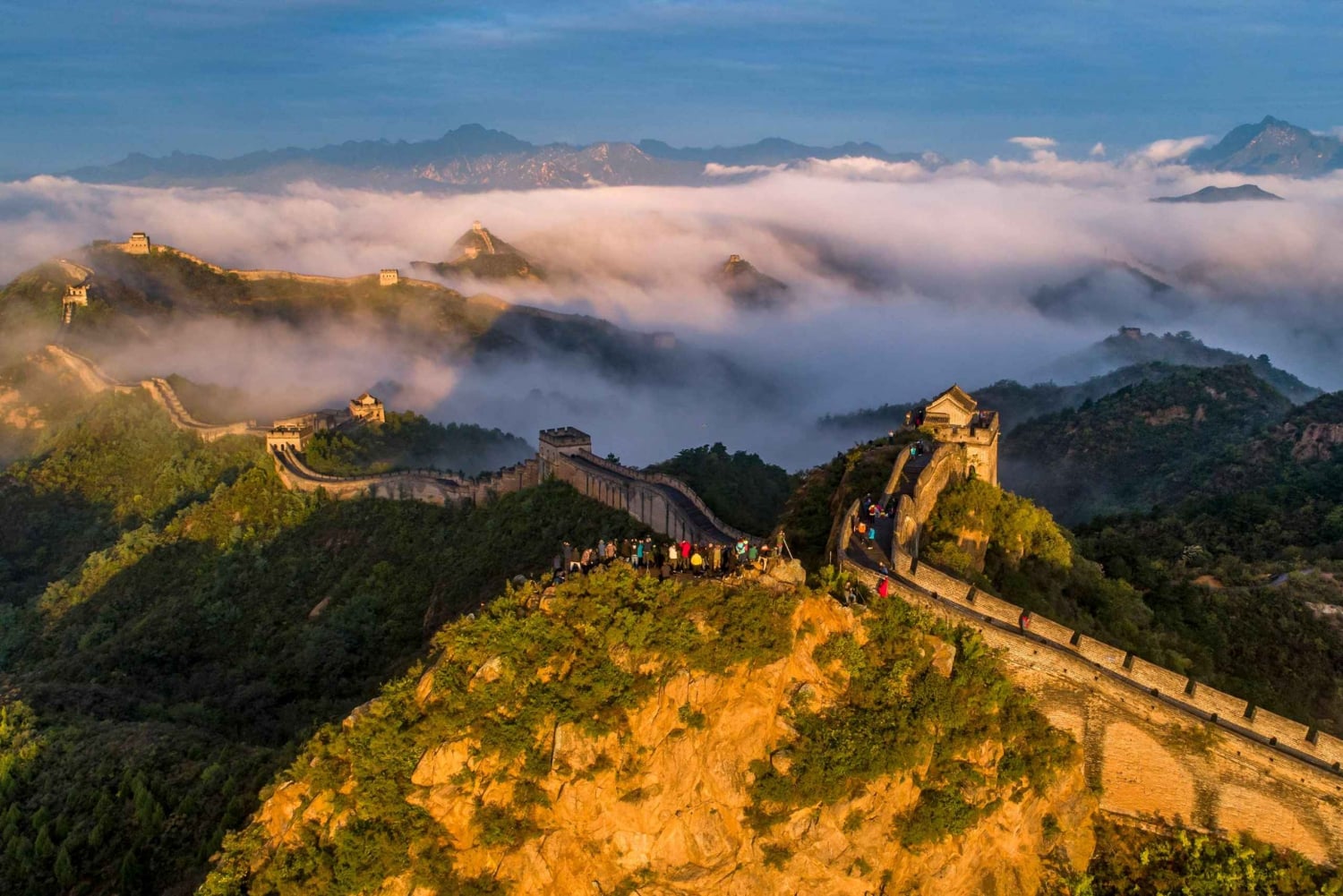 Peking: Privat transfer till Jinshanling och muren