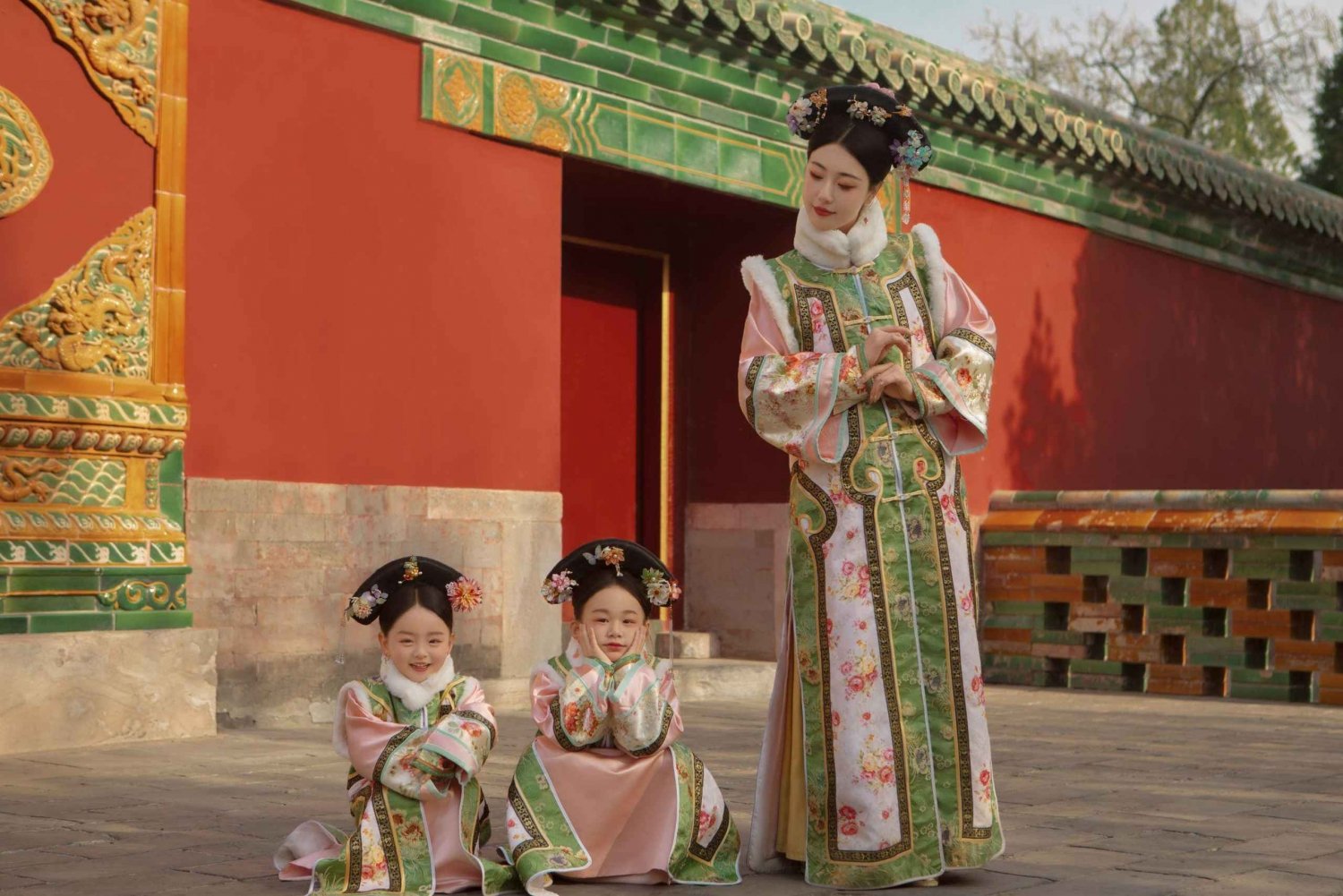 Pekín: Experiencia Hanfu y sesión fotográfica - Familia y Parejas
