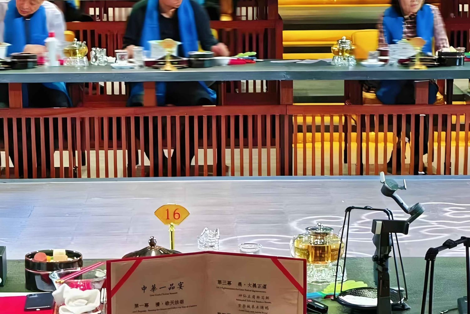 Königliches Bankett in Peking mit Vorliebe für chinesische Kultur