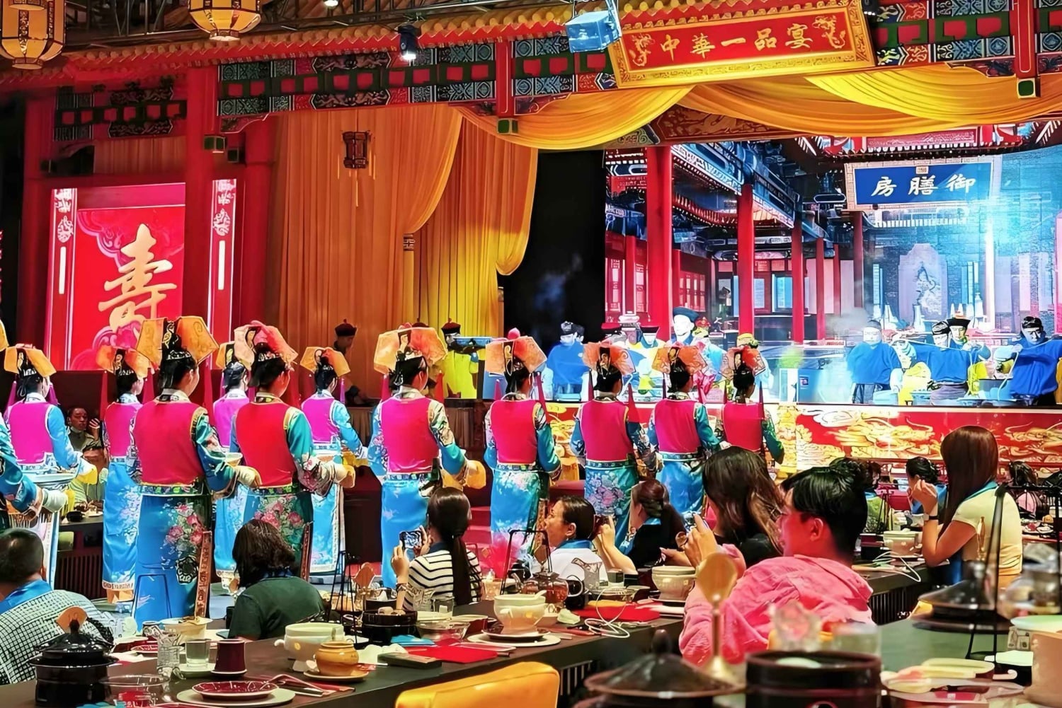 Königliches Bankett in Peking mit Vorliebe für chinesische Kultur