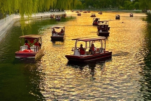 Beijing: Shichahai, prins Gongs herskapshus og drakemaling