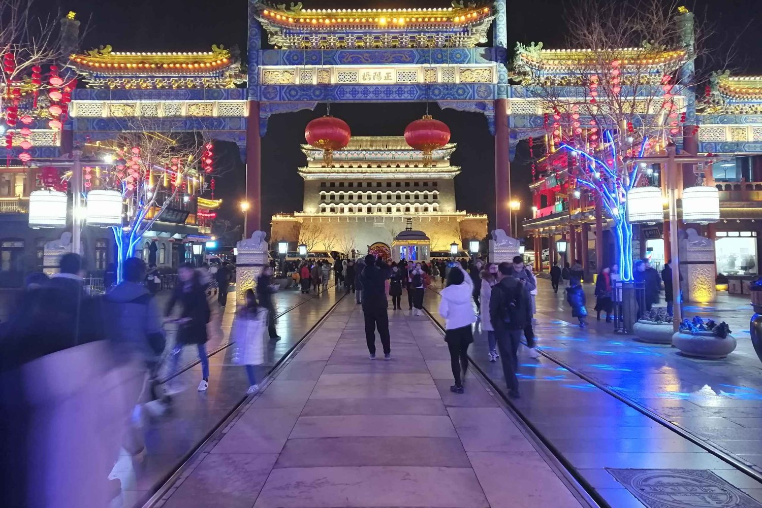 Pékin : visite nocturne de la ville en petit groupe