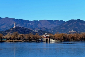 北京頤和園と黄金の仮面の半日ツアー