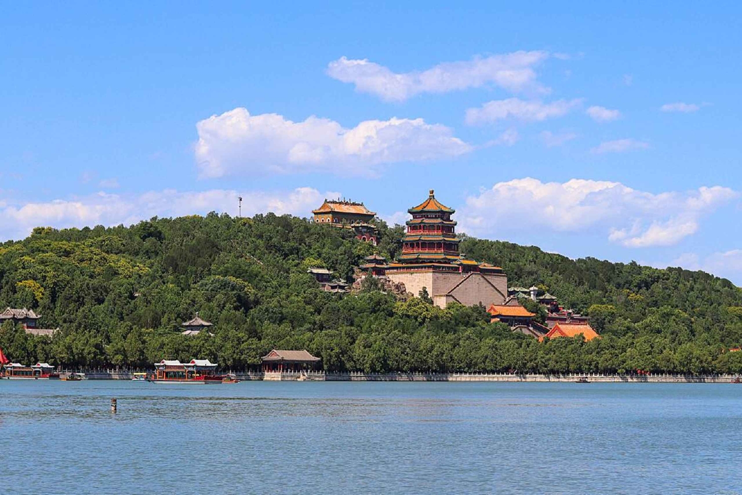 Pechino: tour di gruppo del Palazzo d'Estate e della Grande Muraglia con biglietti