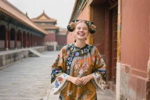 Pekin: Fotografowanie w hanfu w Świątyni Nieba wraz z biletem