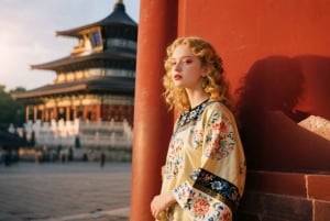 Pekin: Fotografowanie w hanfu w Świątyni Nieba wraz z biletem