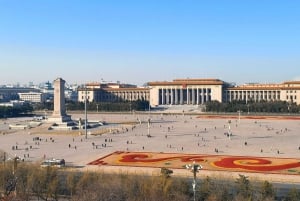 Peking: Zeremonie zum Senken der Flagge auf dem Platz des Himmlischen Friedens und Tour durch die Stadt