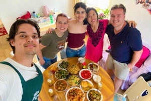 Peking: Veganes Kochen zu Hause & Tour über den lokalen Markt mit Sanxia