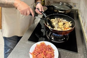 Peking: Veganes Kochen zu Hause & Tour über den lokalen Markt mit Sanxia