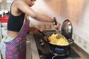 Peking: Veganes Kochen zu Hause & Tour über den lokalen Markt mit Sanxia