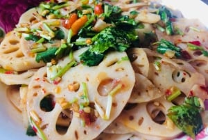 Peking: Veganes Kochen zu Hause & Tour über den lokalen Markt mit Sanxia