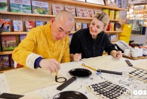 Cours de calligraphie à Beijing Wangfujing Près de la Cité interdite