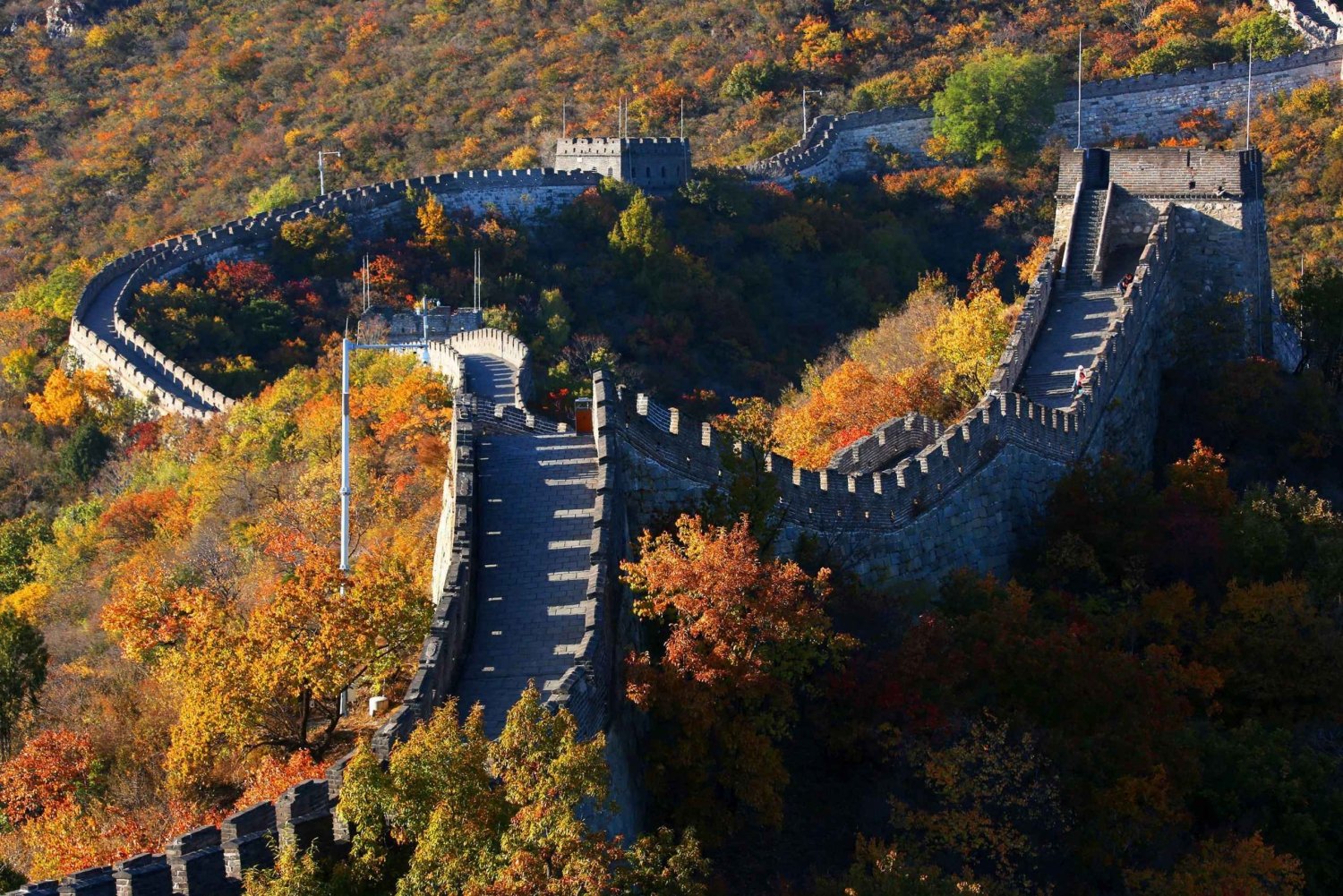Viaggio di gruppo alla Grande Muraglia Mutianyu di Pechino