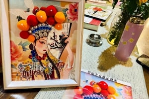 1,5 timmars workshop i Pekingopera-hantverk i Peking