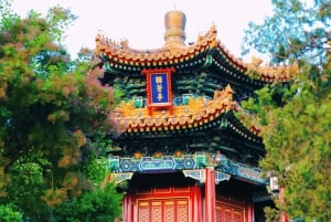Beijing: JingShan park (palassets museumshage) inngangsbillett