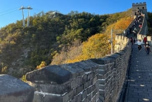 Excursão de grupo em autocarro à Grande Muralha de Mutianyu