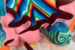 Cultuur en handwerk in het oude Peking in Yangmeizhu Hutong