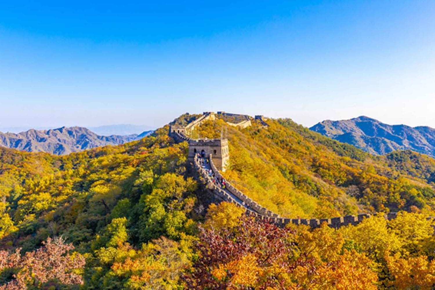 Jednodniowa wycieczka po Wielkim Murze Mutianyu/Badaling w Pekinie