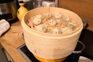 Online matlagningskurs Ångade bullar av kocken Sunflower Li