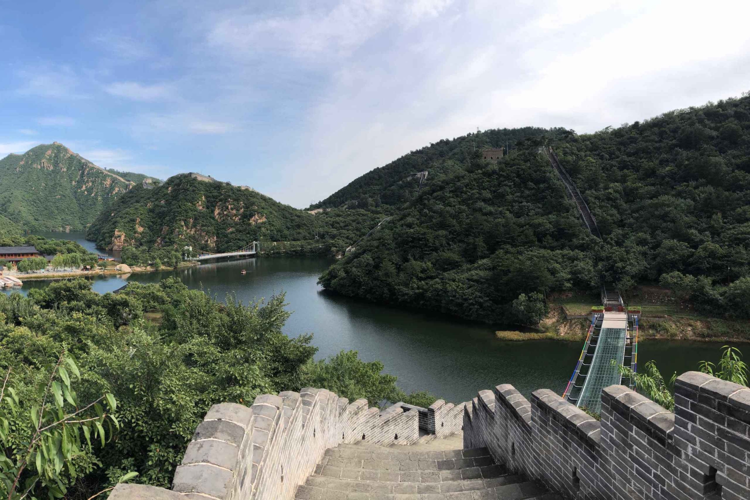 Yksityinen englanninkielinen kuljettaja Pekingissä, 3 osaan jaettu Suuri muuri