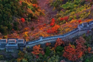 Excursão privada à Grande Muralha de Mutianyu, de dia ou ao entardecer, com tudo incluído