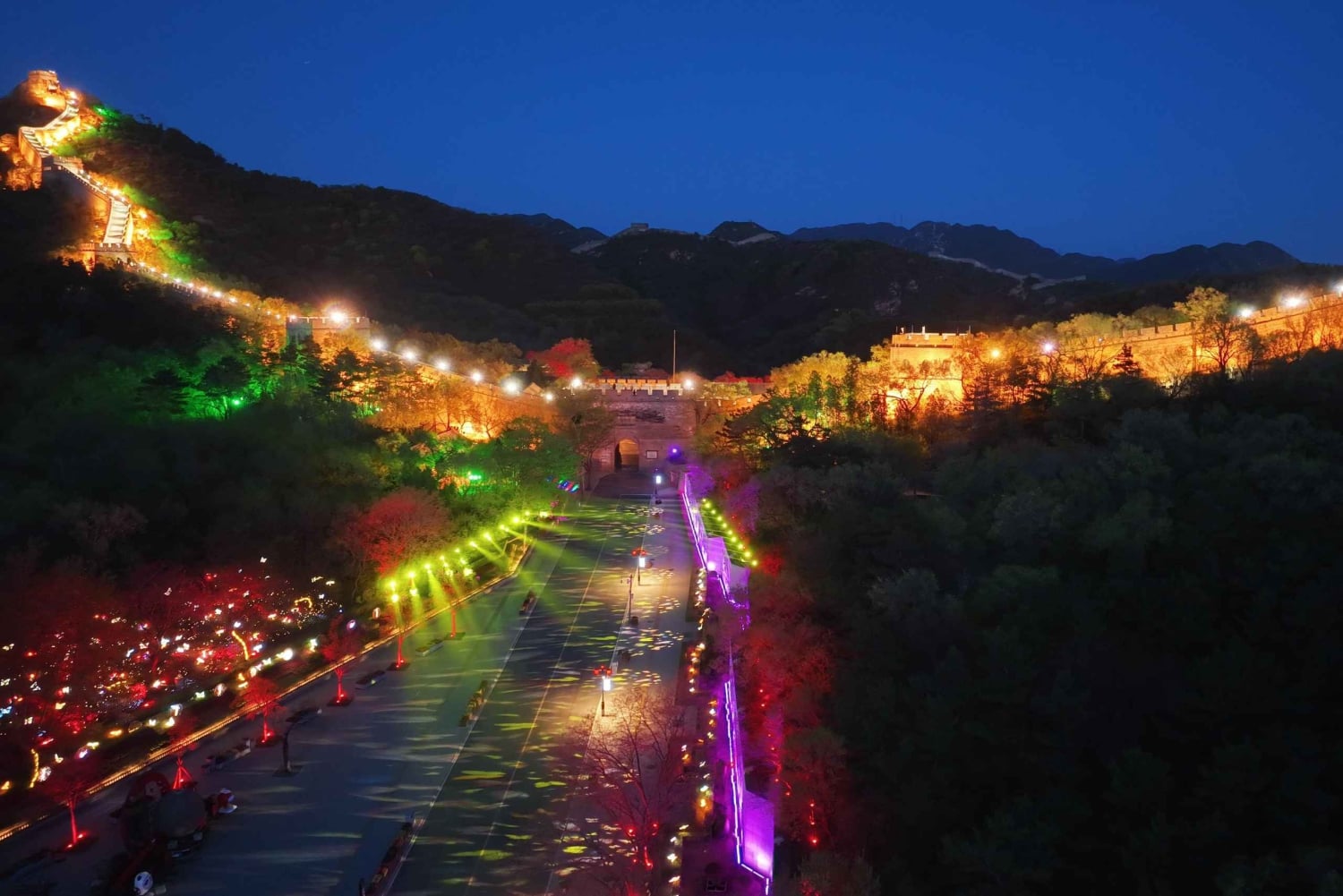 Privat transport til Badaling Night Great Wall